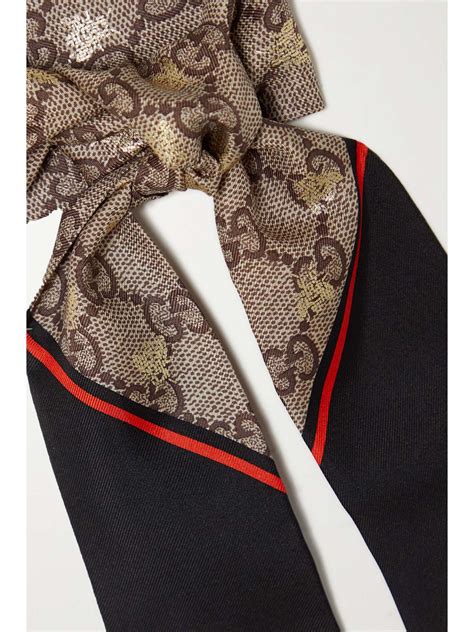 gucci scarf tie|conscious gucci scarf.